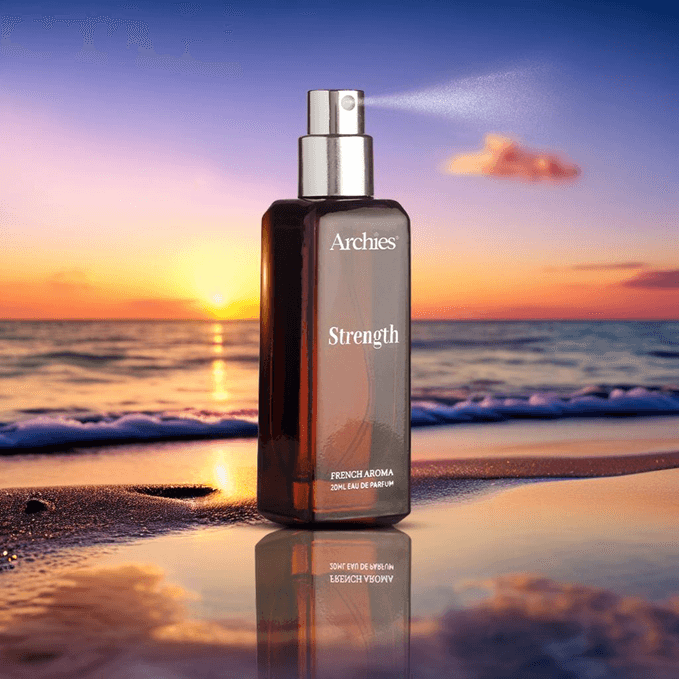 Archies STRENGTH French Aroma 20 ml | The Best Affordable Perfume For Men in India | Fragrance Scent (20% High Concentration Perfume)