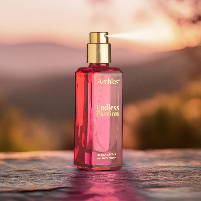 ENDLESS PASSION Luxury Perfume for Women | 20 ML | French Aroma Fragrance Scent (20% High Concentrated Perfume)