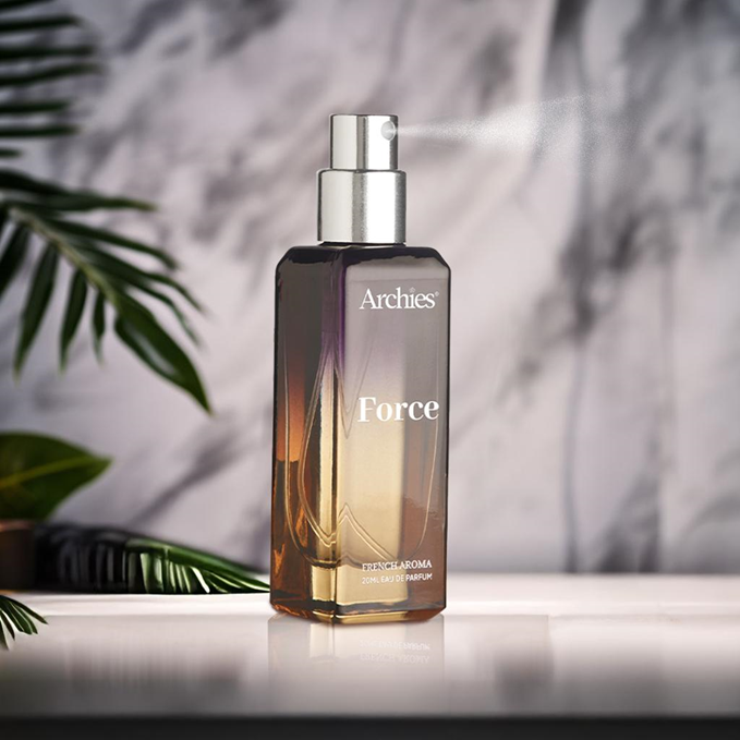 FORCE Luxury Perfume for Men | 20 ML | French Aroma | Fragrance Scent (20% High Concentration Perfume)